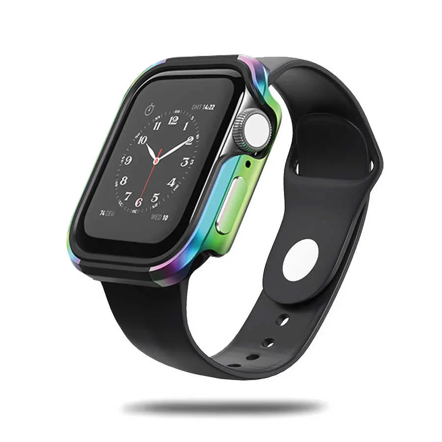 Wiwu Defense Armor Series Case For Apple Watch 44/45 Mm - Colorful - Tashqila Wiwu Defense Armor Series Case For Apple Watch 44/45 Mm - Colorful - Tashqila